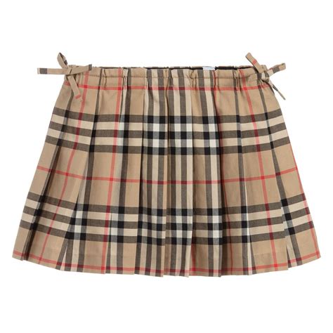 burberry skirt set|burberry pleated girls skirts.